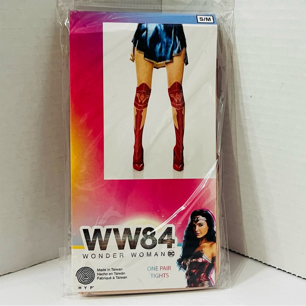 WW84 Wonder Woman Red Thigh-High Tights